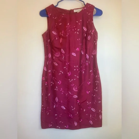 Petite Sophisticate | Dresses | Embroidered 0 Silk Purple Dress | Poshmark Petite Sophisticate | Dresses | Embroidered 0 Silk Purple Dress | Poshmark